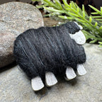 Scottish Sheep Scatter Pin - Handmade in Scotland Brooch La Vie Bien Scottish Sheep Scatter Pin - Handmade in Scotland