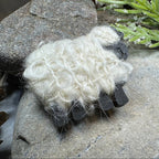 Scottish Sheep Scatter Pin - Handmade in Scotland Brooch La Vie Bien Scottish Sheep Scatter Pin - Handmade in Scotland