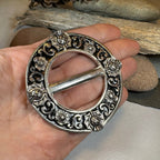 Scottish Thistle Scarf Ring Scarf Ring La Vie Bien Scottish Thistle Scarf Ring