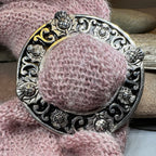 Scottish Thistle Scarf Ring Scarf Ring La Vie Bien Scottish Thistle Scarf Ring