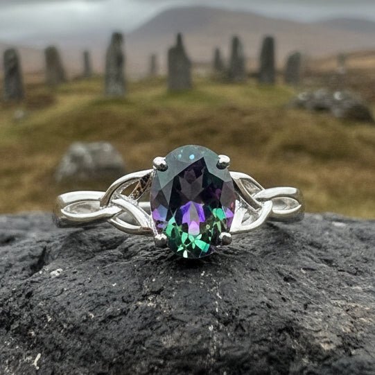 Scottish Twilight Celtic Ring Ring La Vie Bien Scottish Twilight Celtic Ring