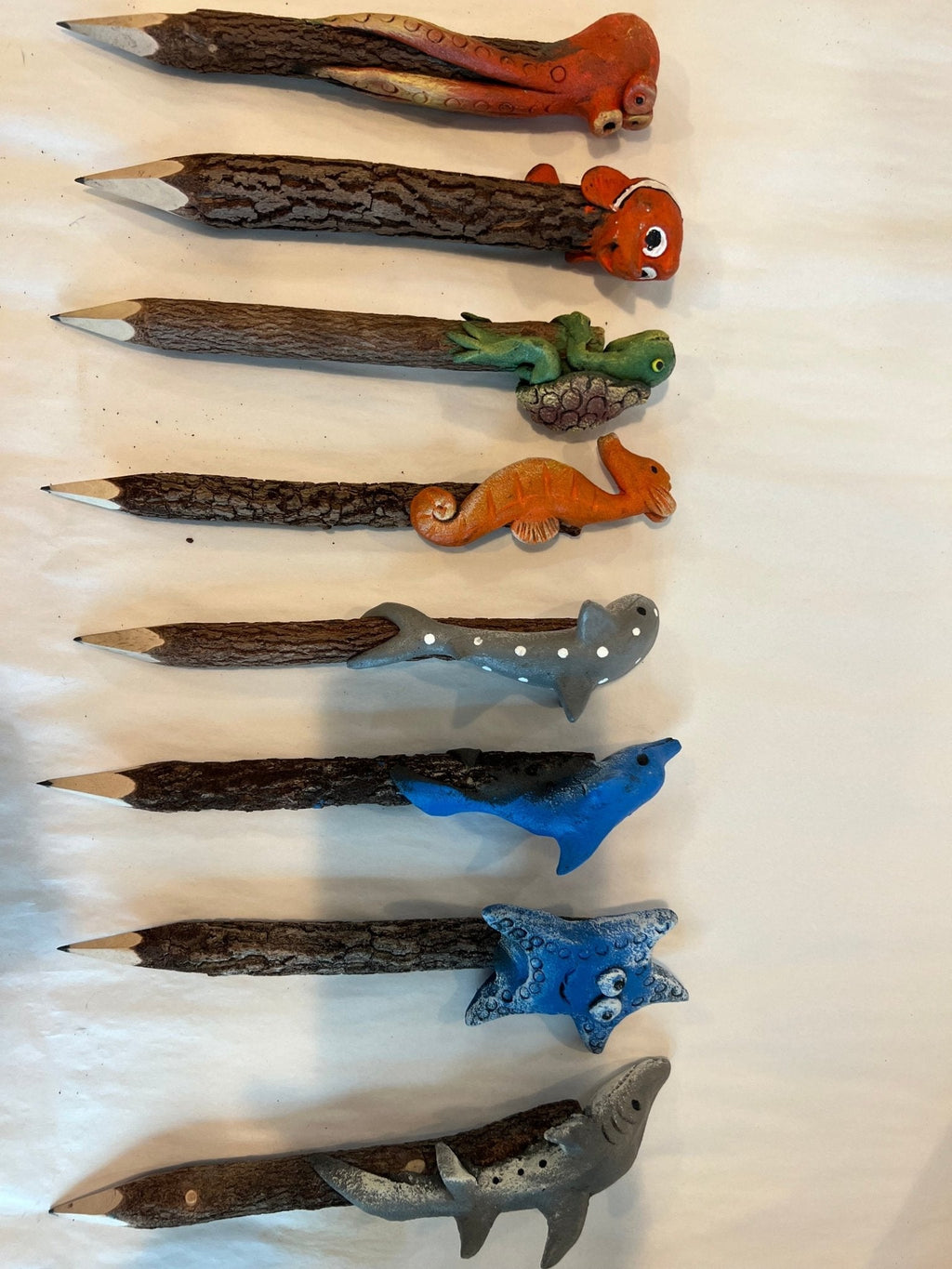 Sea Life Wood Pencil - 8 Styles Pens La Vie Bien Sea Life Wood Pencil - 8 Styles