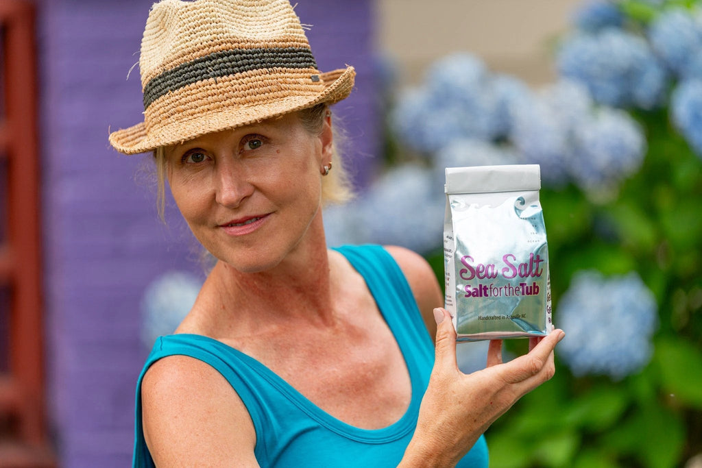 SEA SALT & ARNICA BATH SALTS 16 oz. OR 32 oz. NEW by Essential Journeys