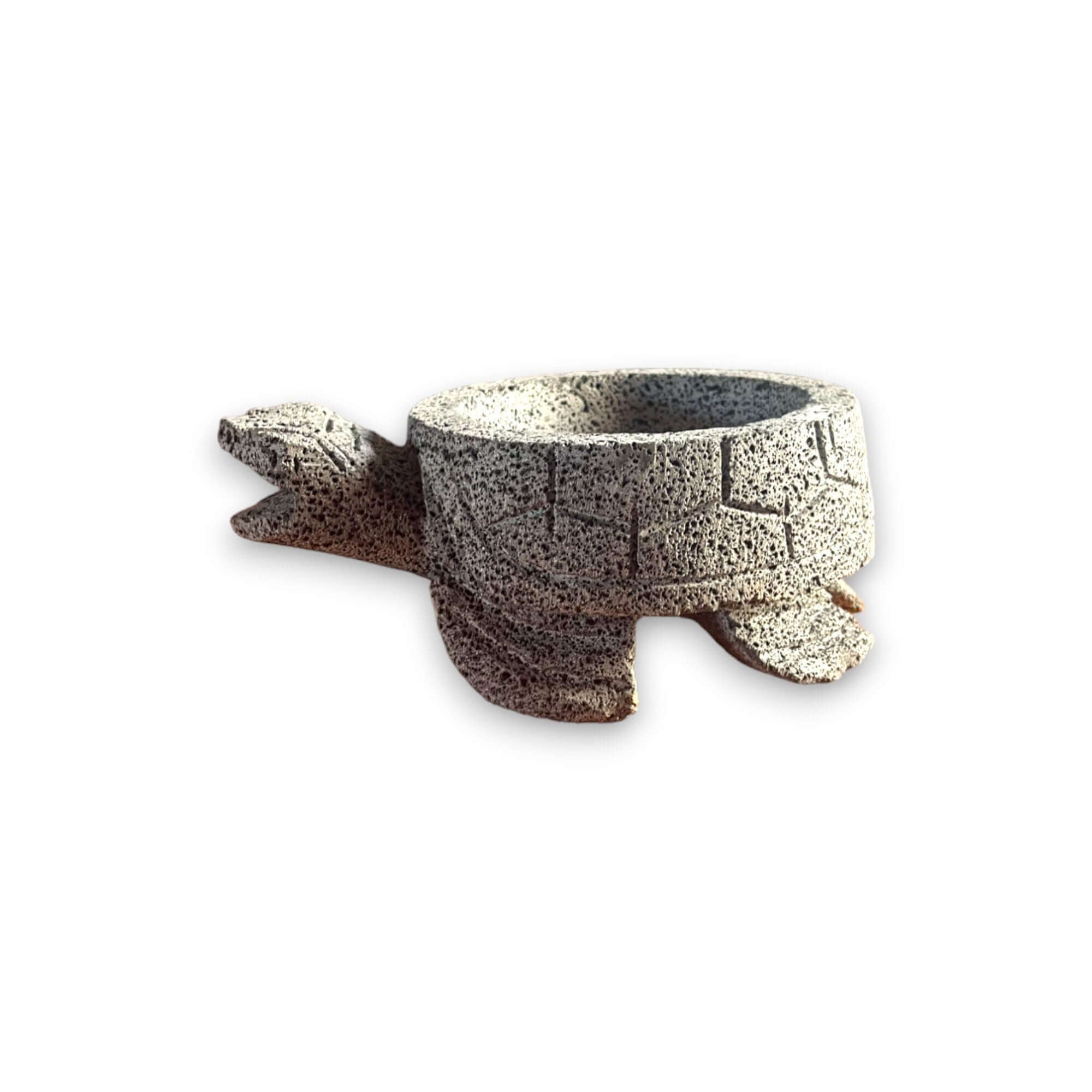 Sea Turtle Stone Mortar & Pestle | Handcrafted Molcajete Mexican Molcajete La Vie Bien Sea Turtle Stone Mortar & Pestle | Handcrafted Molcajete