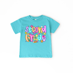 Second Grade Girl - youth and toddler tee shirt by Benny and Ray Apparel