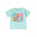 Second Grade Girl - youth and toddler tee shirt by Benny and Ray Apparel