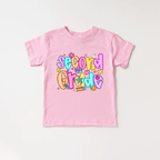 Second Grade Girl - youth and toddler tee shirt by Benny and Ray Apparel