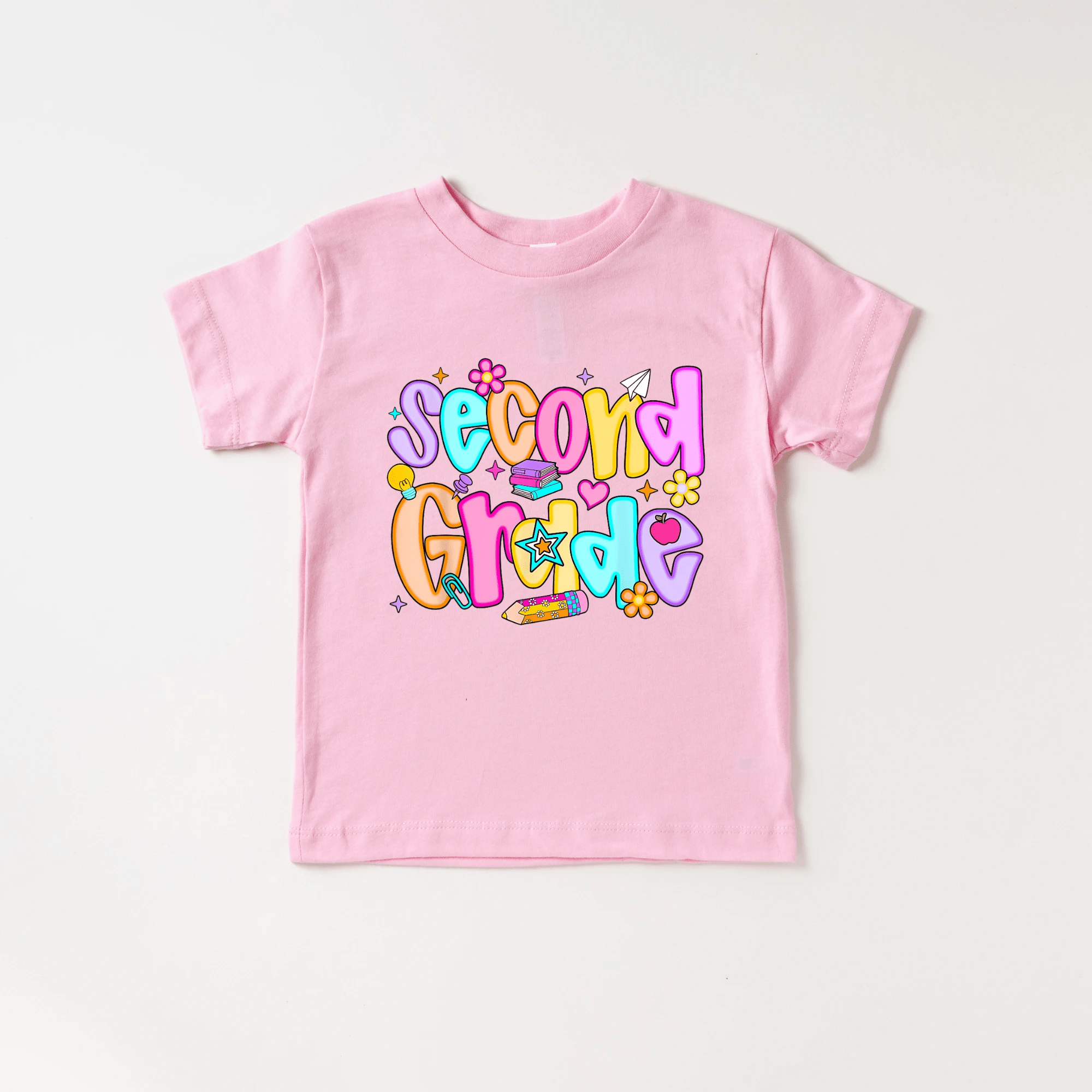 Second Grade Girl - youth and toddler tee shirt by Benny and Ray Apparel