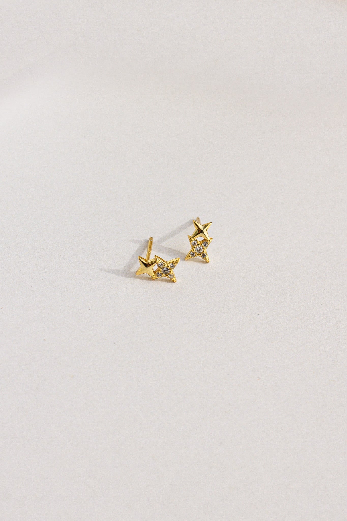 Second Star to the Right Stud Earrings La Vie Bien Second Star to the Right Stud