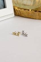 Second Star to the Right Stud Earrings La Vie Bien Second Star to the Right Stud