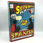 See it and Say it Flip Flop Spanish: Whole Family Spanish (SiSi) LEVEL 2 by Flip Flop Spanish & Spanish Geniuses