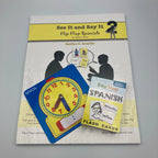 See it and Say it Flip Flop Spanish: Whole Family Spanish (SiSi) LEVEL 2 by Flip Flop Spanish & Spanish Geniuses