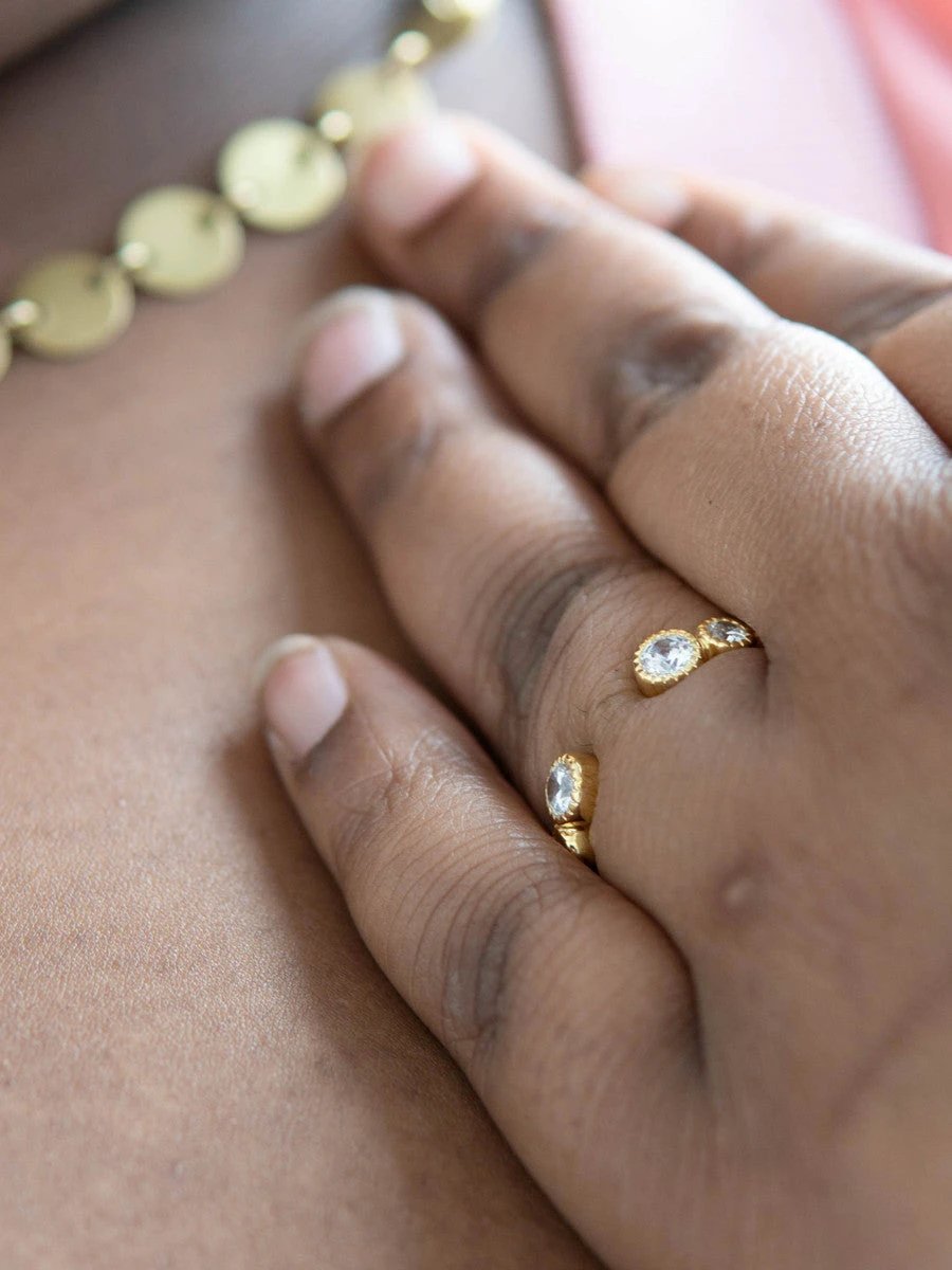 Self-Love Sparkle Ring by Fair Anita