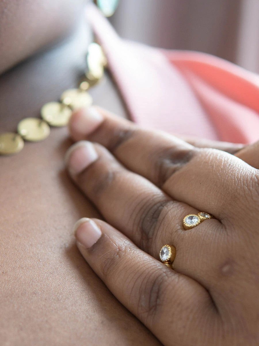 Self-Love Sparkle Ring by Fair Anita