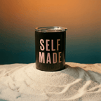 Self Made Stainless Steel Tumbler in Black and Pink by The Bullish Store