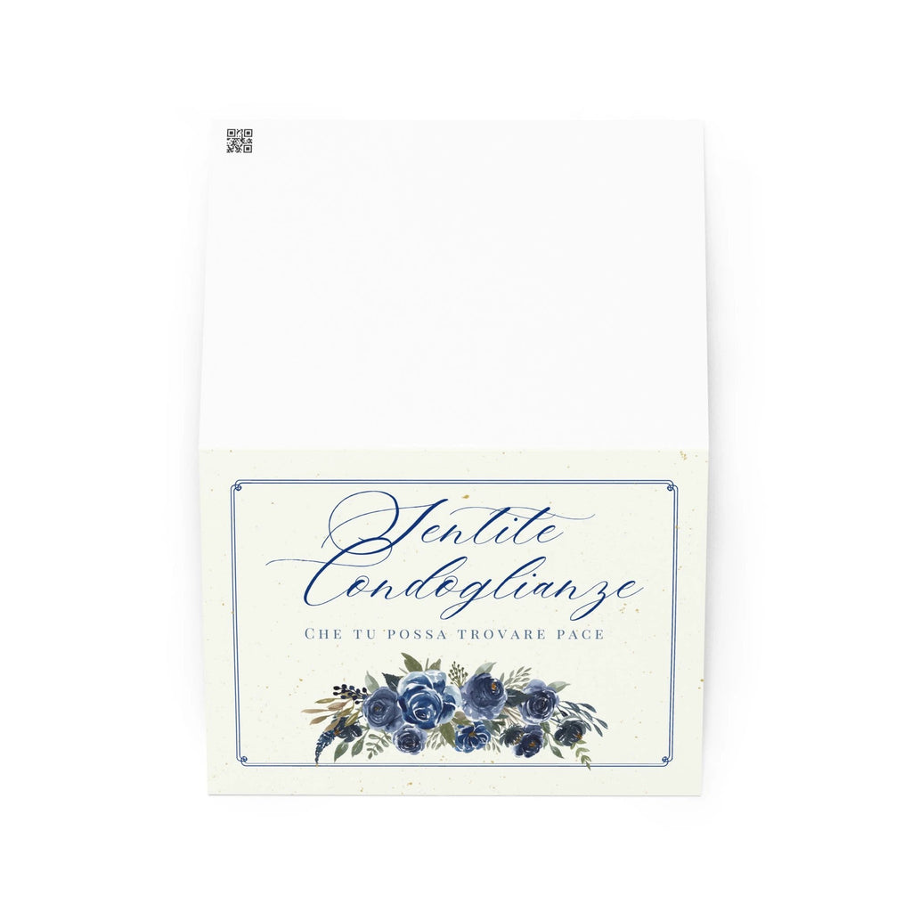 Sentite condoglianze Greeting card by La Vie Bien