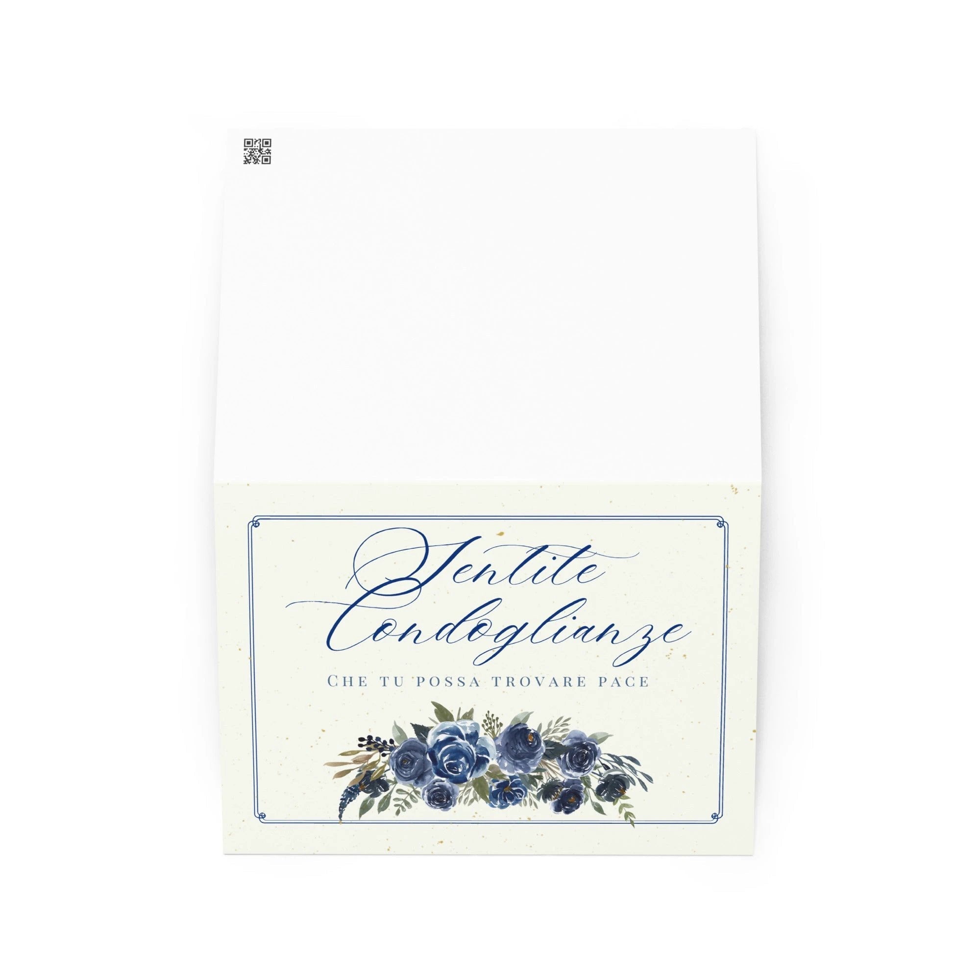 Sentite condoglianze Greeting card by La Vie Bien