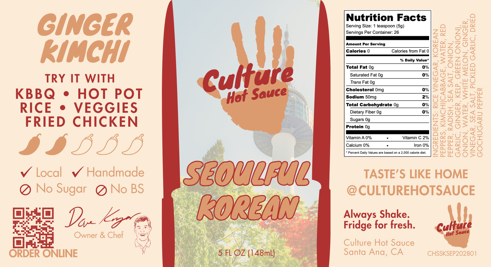 Seoulful Korean Hot Sauce La Vie Bien Seoulful Korean
