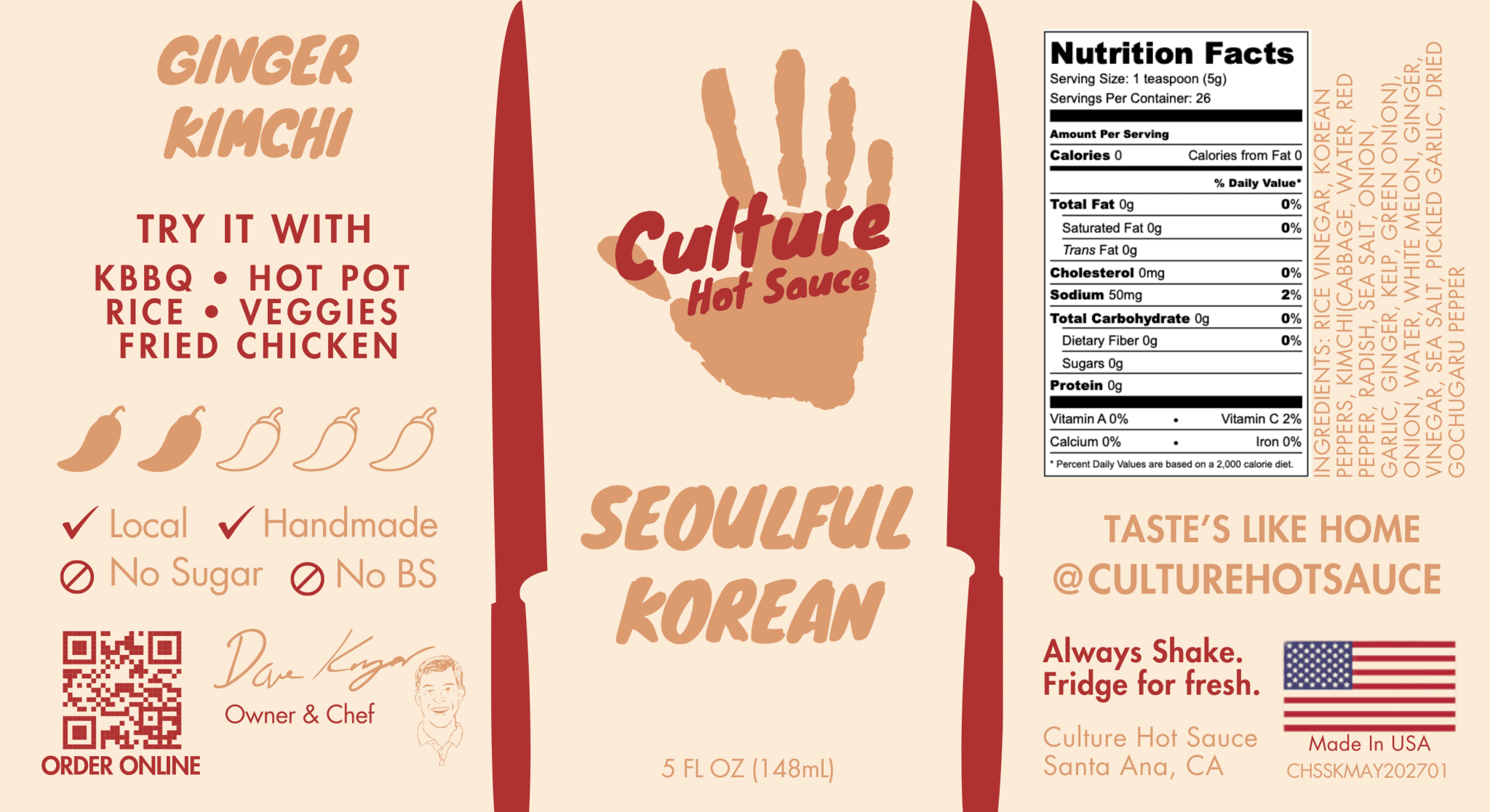 Seoulful Korean Hot Sauce La Vie Bien Seoulful Korean