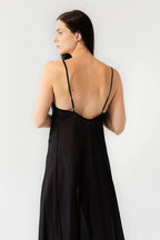 Serafina Cotton/Silk Long Gown GOWNS La Vie Bien Serafina Cotton/Silk Long Gown