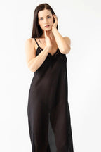 Serafina Cotton/Silk Long Gown GOWNS La Vie Bien Serafina Cotton/Silk Long Gown