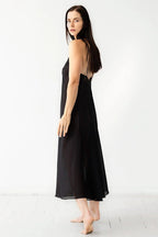 Serafina Cotton/Silk Long Gown GOWNS La Vie Bien Serafina Cotton/Silk Long Gown