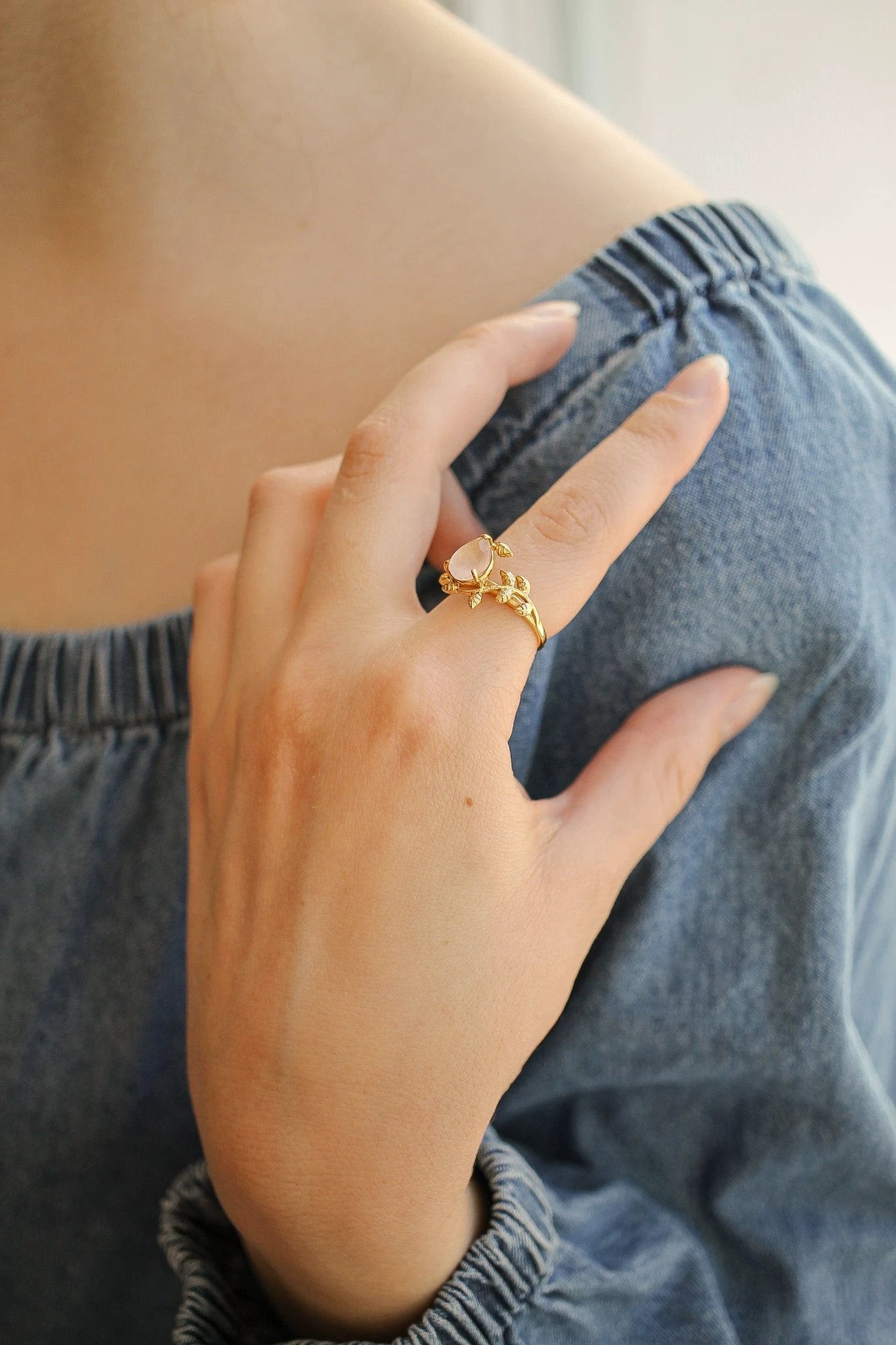 Seraphina Ring by Rose & Clay