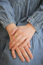 Seraphina Ring by Rose & Clay