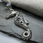 Serendipity Celtic Seahorse Necklace Pendant La Vie Bien Serendipity Celtic Seahorse Necklace