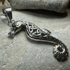 Serendipity Celtic Seahorse Necklace Pendant La Vie Bien Serendipity Celtic Seahorse Necklace