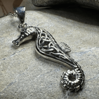 Serendipity Celtic Seahorse Necklace Pendant La Vie Bien Serendipity Celtic Seahorse Necklace