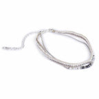 Serenity Stones Double Wrap Bracelet - Thailand Jewelry La Vie Bien Serenity Stones Double Wrap Bracelet - Thailand