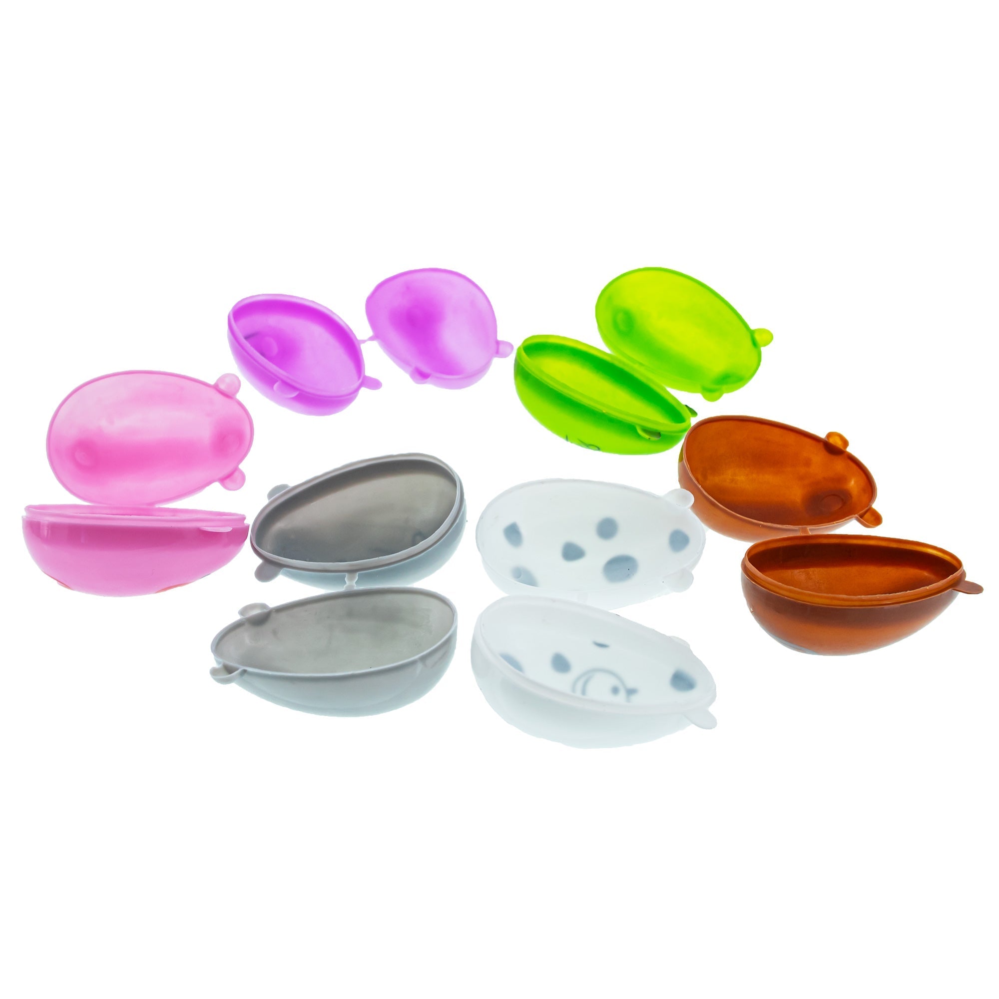 Set of 12 Animal-Themed Plastic Easter Eggs 2.25 Inches Easter Eggs > Plastic La Vie Bien Set of 12 Animal-Themed Plastic Easter Eggs 2.25 Inches