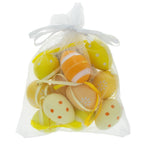 Set of 12 Miniature Pastel Yellow Polka Dot, Flowers, Stripes Plastic Easter Egg Ornaments 1.5 Inches Easter Eggs > Ornaments La Vie Bien Set of 12 Miniature Pastel Yellow Polka Dot, Flowers, Stripes Plastic Easter Egg Ornaments 1.5 Inches