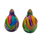 Set of 2 Chicken Salt and Pepper Shakers | Mexican Hand-Painted Guerrero Pottery Guerrero Salt Shakers La Vie Bien Set of 2 Chicken Salt and Pepper Shakers | Mexican Hand-Painted Guerrero Pottery