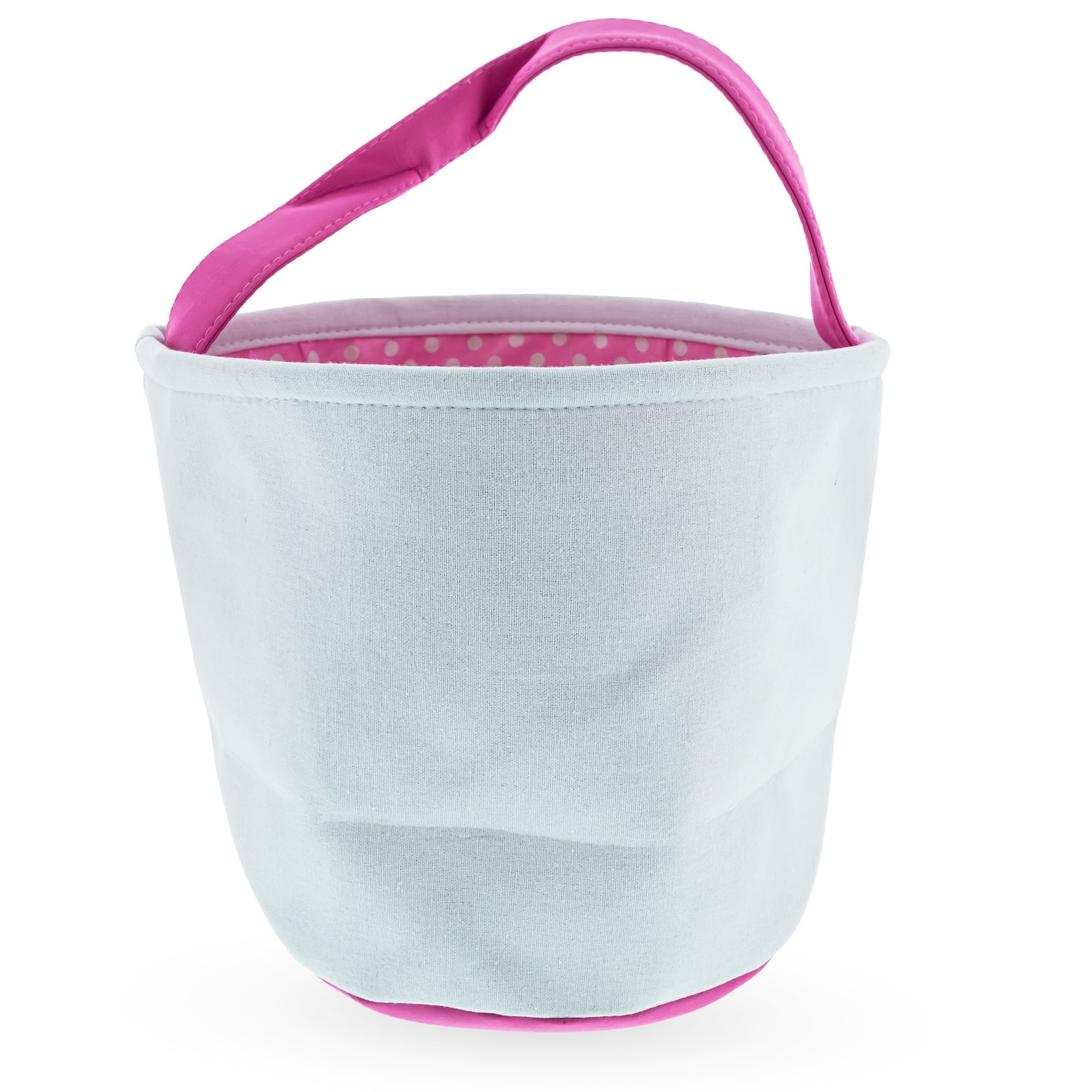 Set of 2 Easter Bunny Tote Bags – Soft Fabric Egg Hunt Baskets Carry Pouches for Kids 9.5 Inches Tall Easter > Baskets La Vie Bien Set of 2 Easter Bunny Tote Bags – Soft Fabric Egg Hunt Baskets Carry Pouches for Kids 9.5 Inches Tall