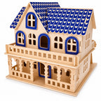 Set of 2 Eiffel Tower and House Model Kit Wooden 3D Puzzles Toys > 3D Puzzles La Vie Bien Set of 2 Eiffel Tower and House Model Kit Wooden 3D Puzzles