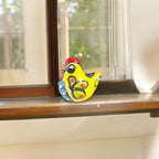 Set of 2 Hand - Painted Talavera Chicken Figurines | Mexican Ceramic Chickens Talavera Figurine La Vie Bien Set of 2 Hand - Painted Talavera Chicken Figurines | Mexican Ceramic Chickens