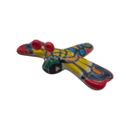 Set of 2 Talavera Dragonfly Wall Figurines | Mexican Folk Art Talavera Figurine La Vie Bien Set of 2 Talavera Dragonfly Wall Figurines | Mexican Folk Art