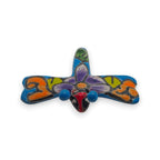 Set of 2 Talavera Dragonfly Wall Figurines | Mexican Folk Art Talavera Figurine La Vie Bien Set of 2 Talavera Dragonfly Wall Figurines | Mexican Folk Art