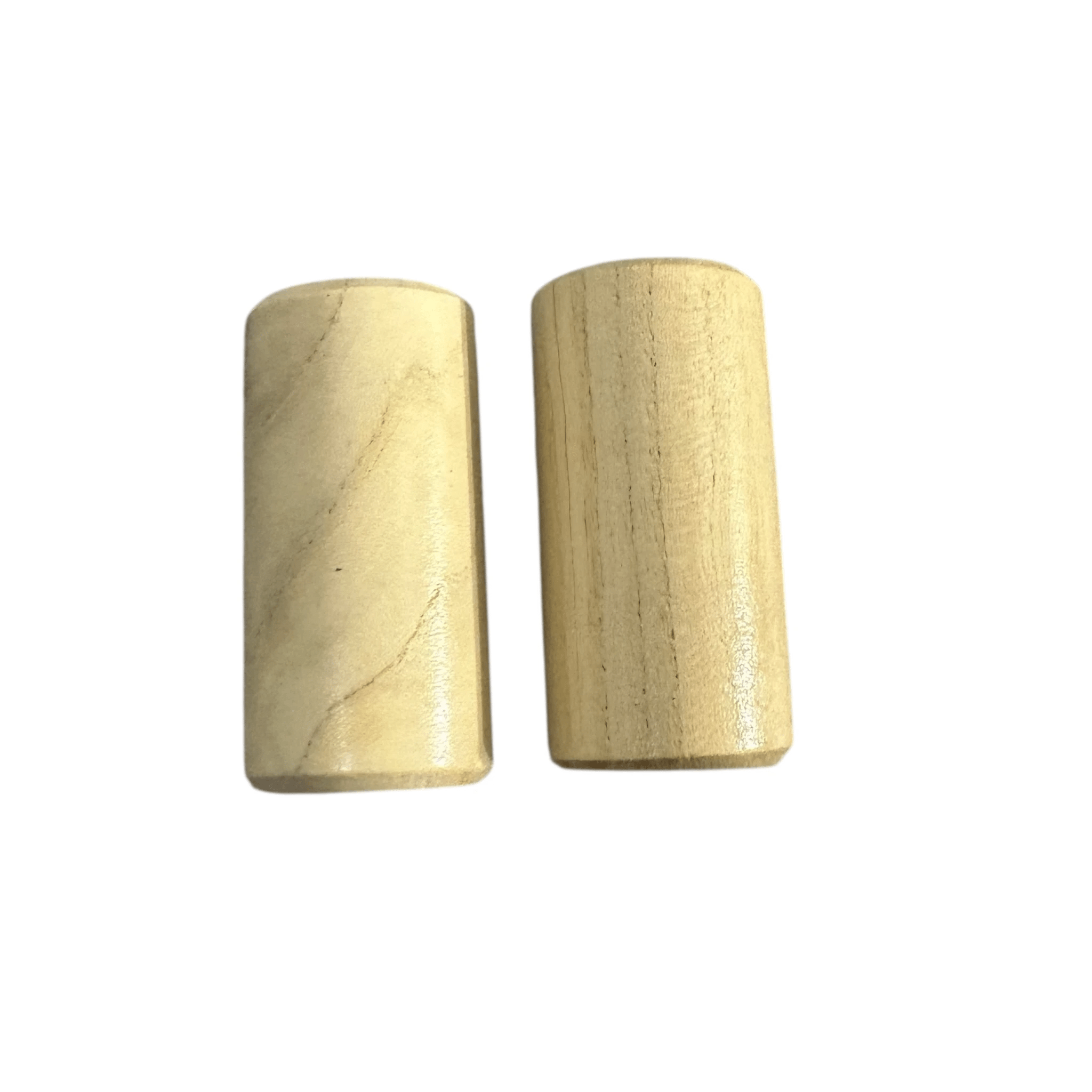 Set of 2 Wooden Sand Tube - Musical Shaker by Music Frog Co