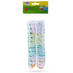 Set of 24 Flowers on White Plastic Easter Eggs, 2.25 Inches Each Easter Eggs > Plastic > Patterned La Vie Bien Set of 24 Flowers on White Plastic Easter Eggs, 2.25 Inches Each