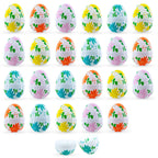 Set of 24 Flowers on White Plastic Easter Eggs, 2.25 Inches Each Easter Eggs > Plastic > Patterned La Vie Bien Set of 24 Flowers on White Plastic Easter Eggs, 2.25 Inches Each