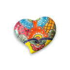 Set of 3 Talavera Heart Wall Hanging | Wall Art Decor Talavera Wall Art La Vie Bien Set of 3 Talavera Heart Wall Hanging | Wall Art Decor