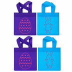 Set of 4 Easter Tote Bags 6 Inches x 9 Inches Easter > Baskets La Vie Bien Set of 4 Easter Tote Bags 6 Inches x 9 Inches
