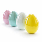 Set of 4 Multicolored Pearlized Ceramic Easter Eggs Easter Eggs > Ceramic La Vie Bien Set of 4 Multicolored Pearlized Ceramic Easter Eggs