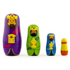 Set of 4 Unfinished Wooden Nesting Dolls DIY Craft Blanks for Painting 4 Inches Nesting Dolls > Unfinished La Vie Bien Set of 4 Unfinished Wooden Nesting Dolls DIY Craft Blanks for Painting 4 Inches