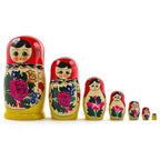 Set of 7 Unfinished Wooden Nesting Dolls DIY Craft Blanks for Painting 6.75 Inches Nesting Dolls > Unfinished La Vie Bien Set of 7 Unfinished Wooden Nesting Dolls DIY Craft Blanks for Painting 6.75 Inches