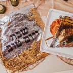 Shabbat and Yomtov Sequined Challah Cover by Salt Sparkle Shalom