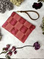 Shades of Apricot Wristlet Purse La Vie Bien Shades of Apricot Wristlet Purse